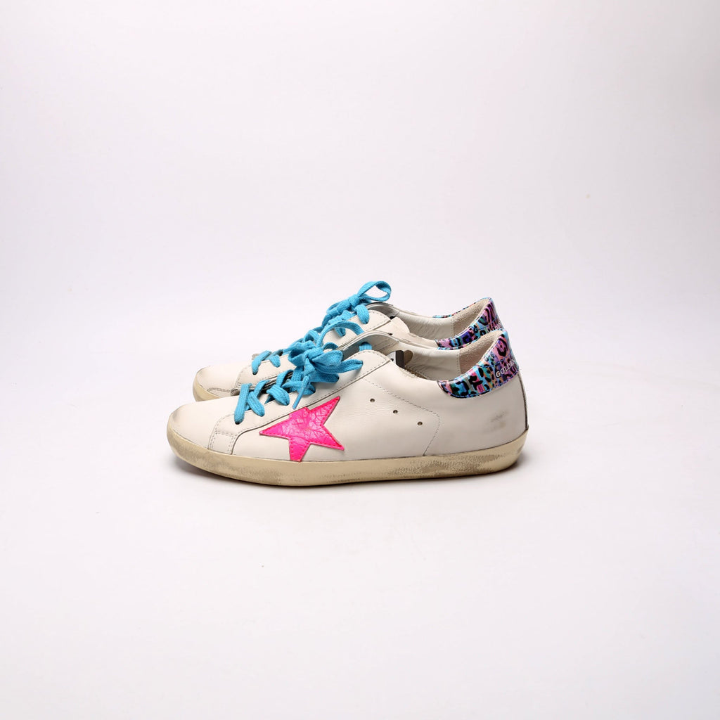 Superstar Classic Sneakers Size 38 White/Multicolor
