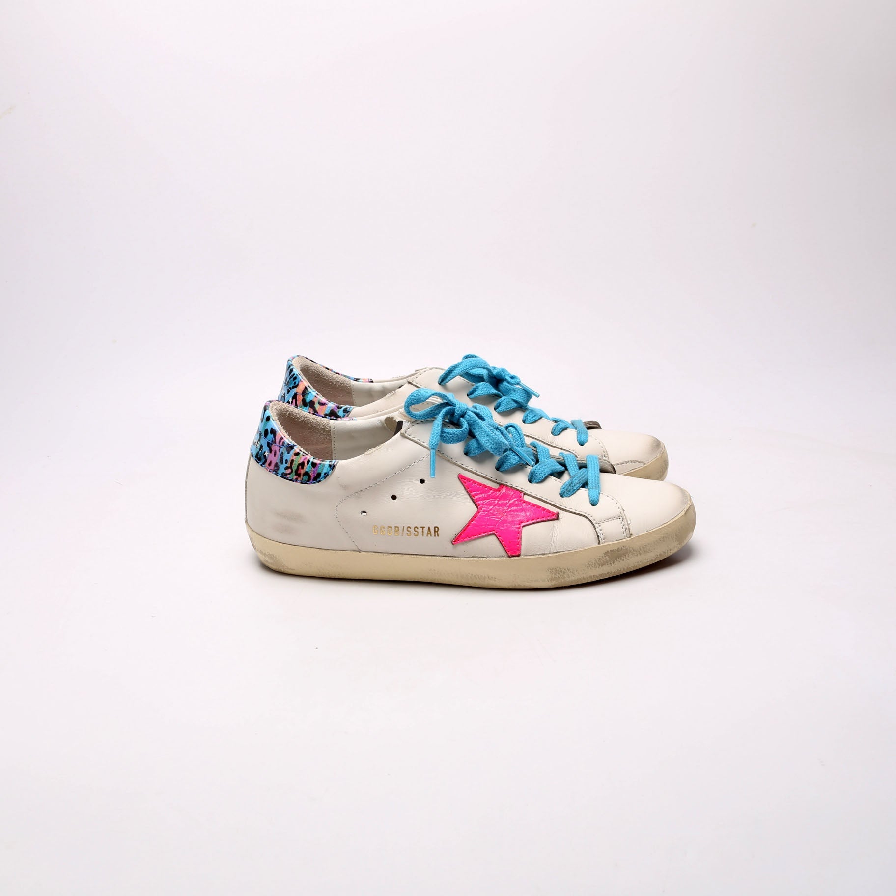 Superstar Classic Sneakers Size 38 White/Multicolor