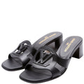 Isola Mules Size 38 Black