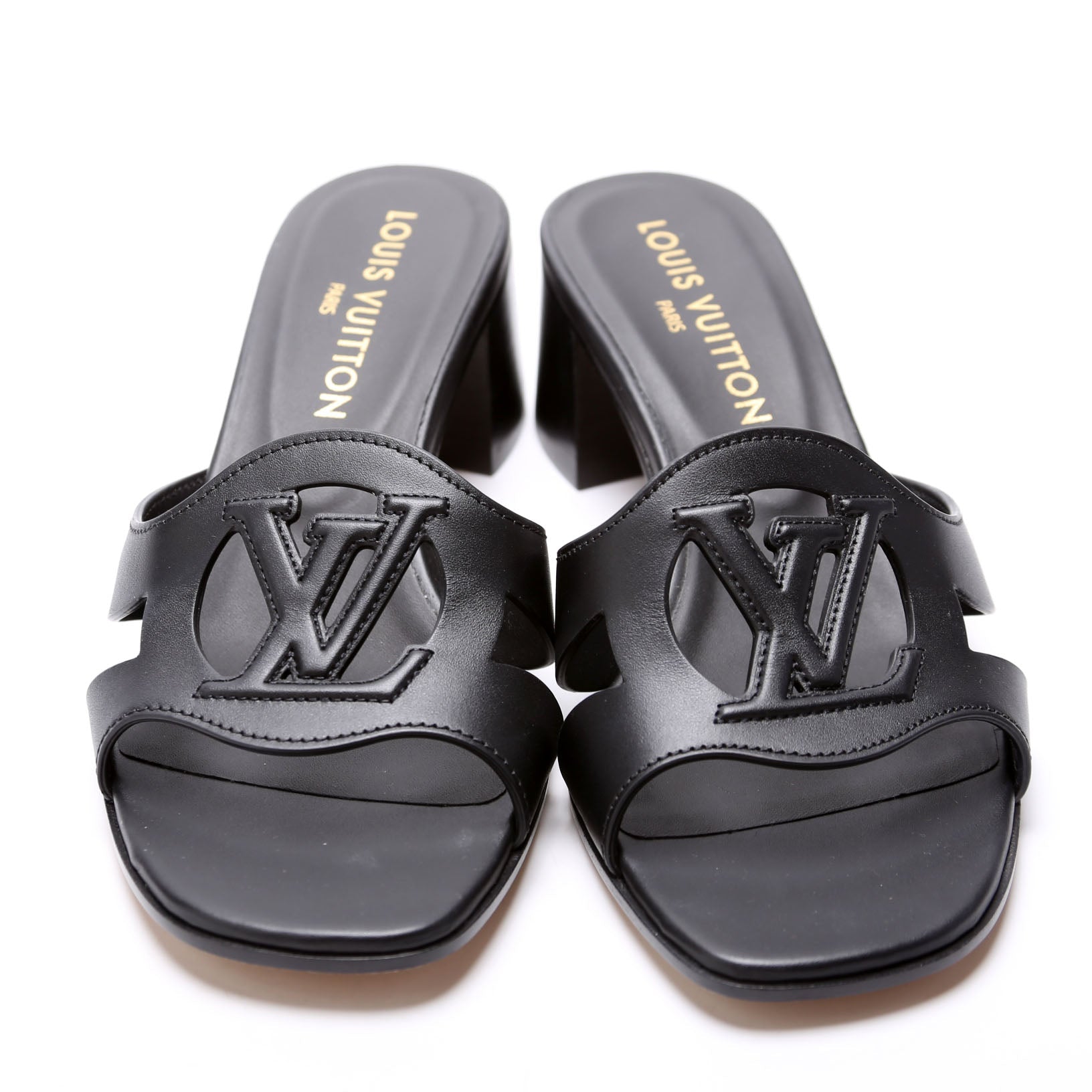 Isola Mules Size 38 Black