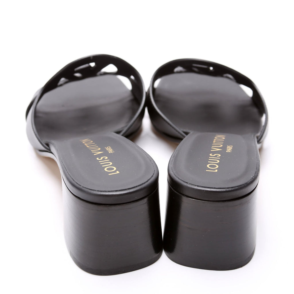 Isola Mules Size 38 Black