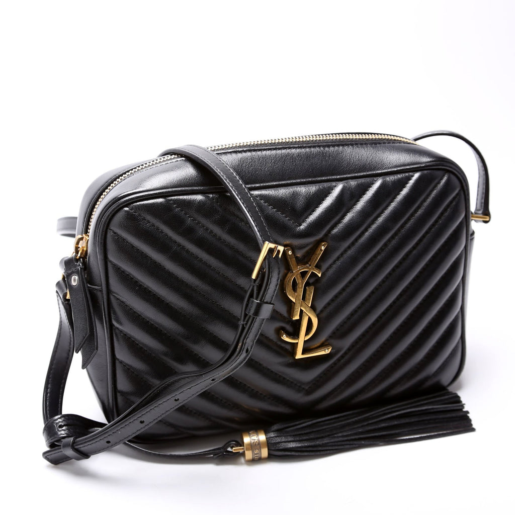 Lou Camera Bag Quilted Black