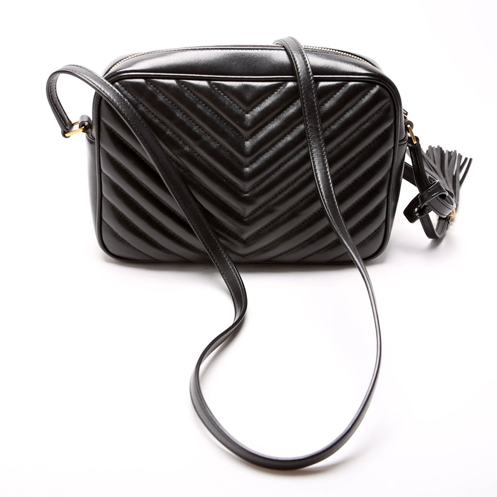 Lou Camera Bag Quilted Black
