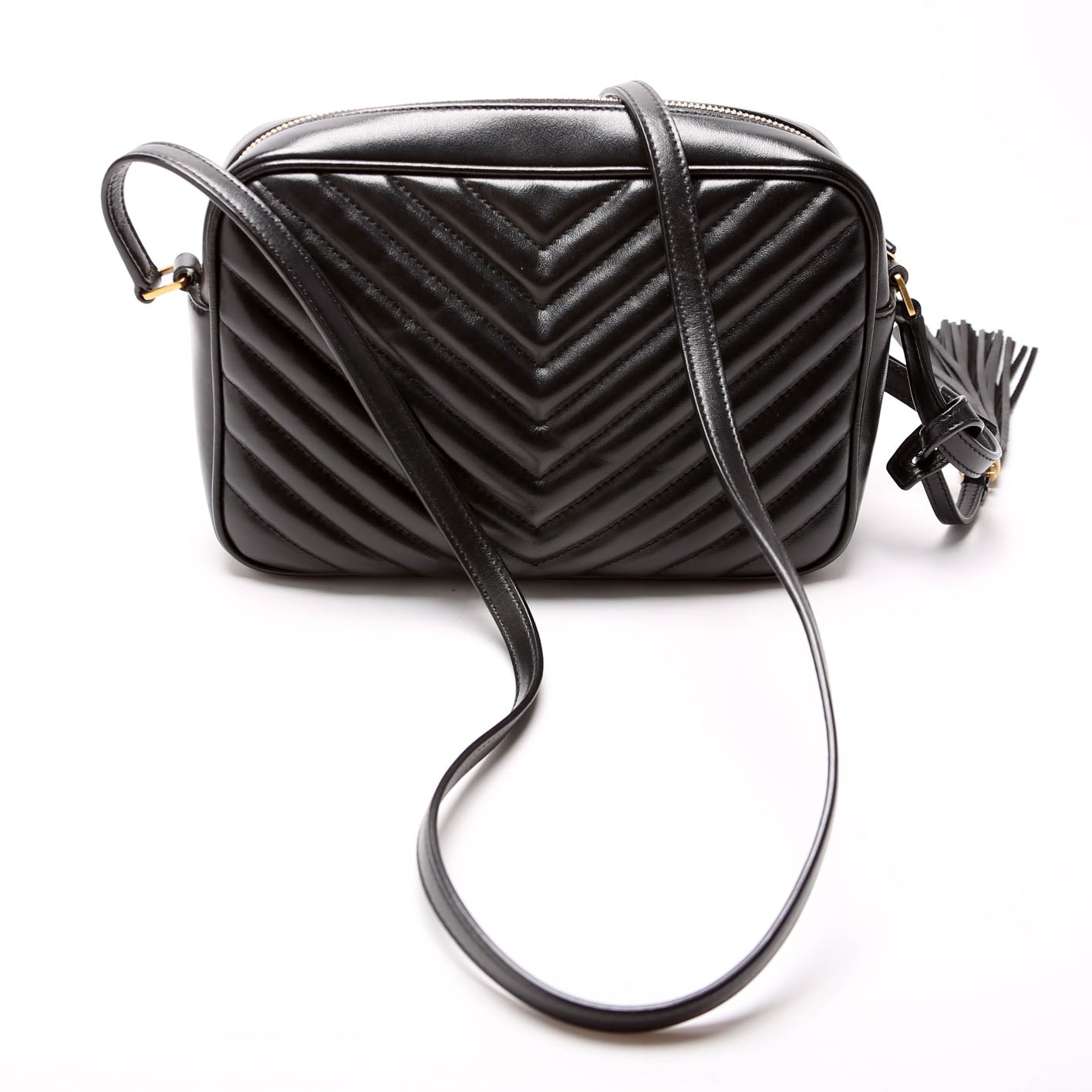 Lou Camera Bag Quilted Black