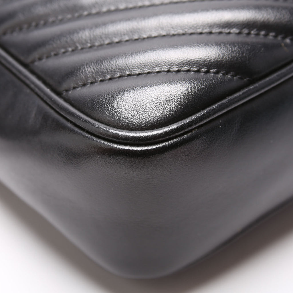 Lou Camera Bag Quilted Black