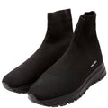 High Top Sock Sneakers Size 38 Black
