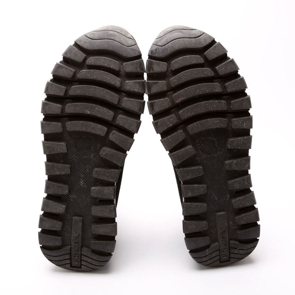 High Top Sock Sneakers Size 38 Black