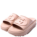 Interlocking G Rubber Platform Slides Mens Size 7