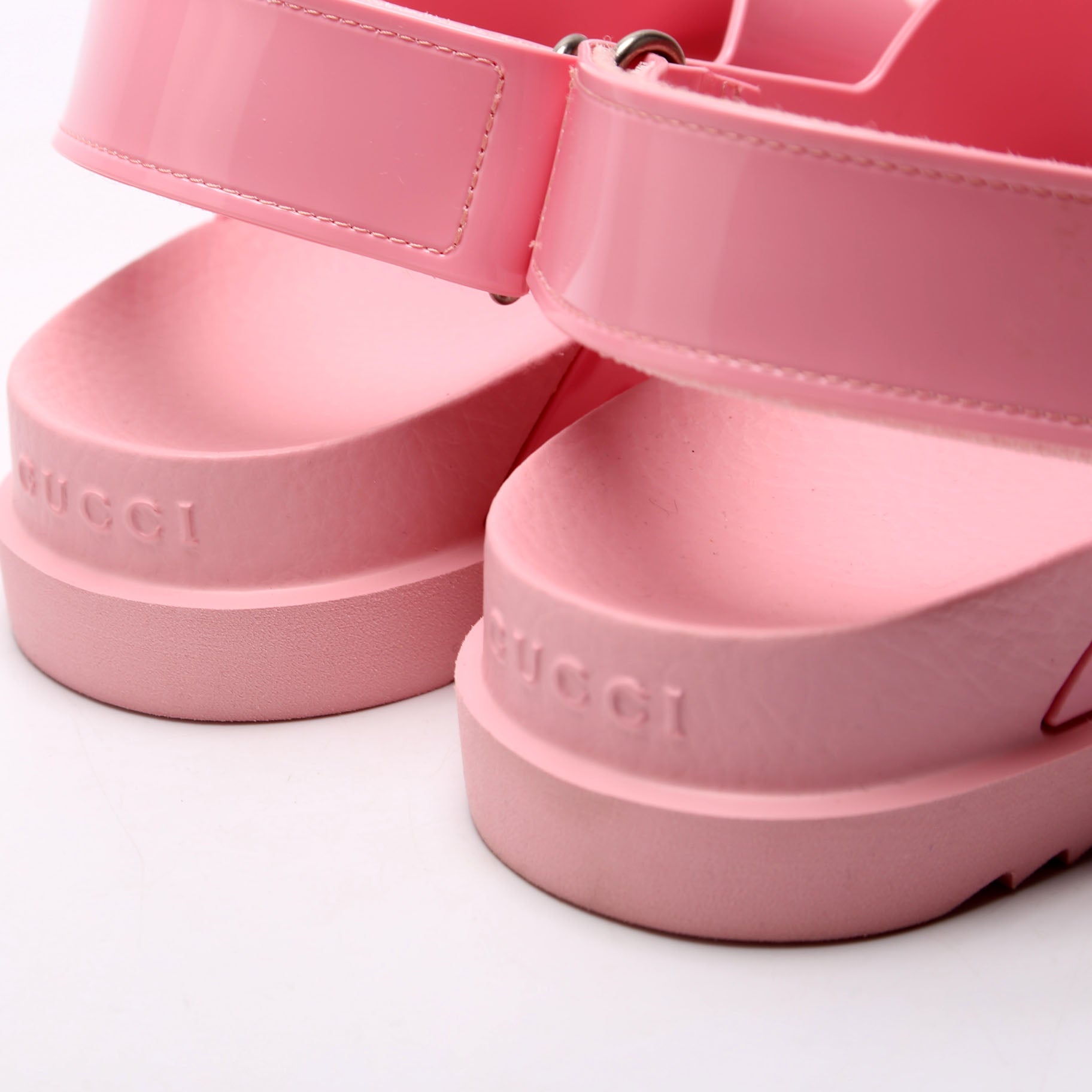 660243 Isla Rubber Sandal Size 39 Pink