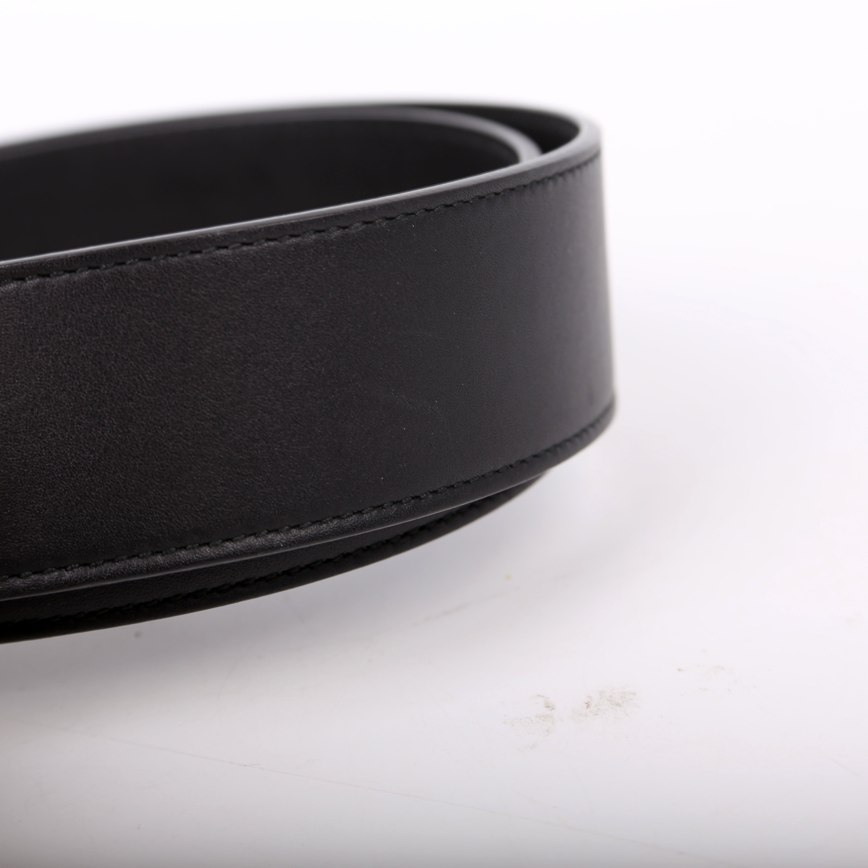 4000593 Marmont GG Leather Belt Size 80/32 Black