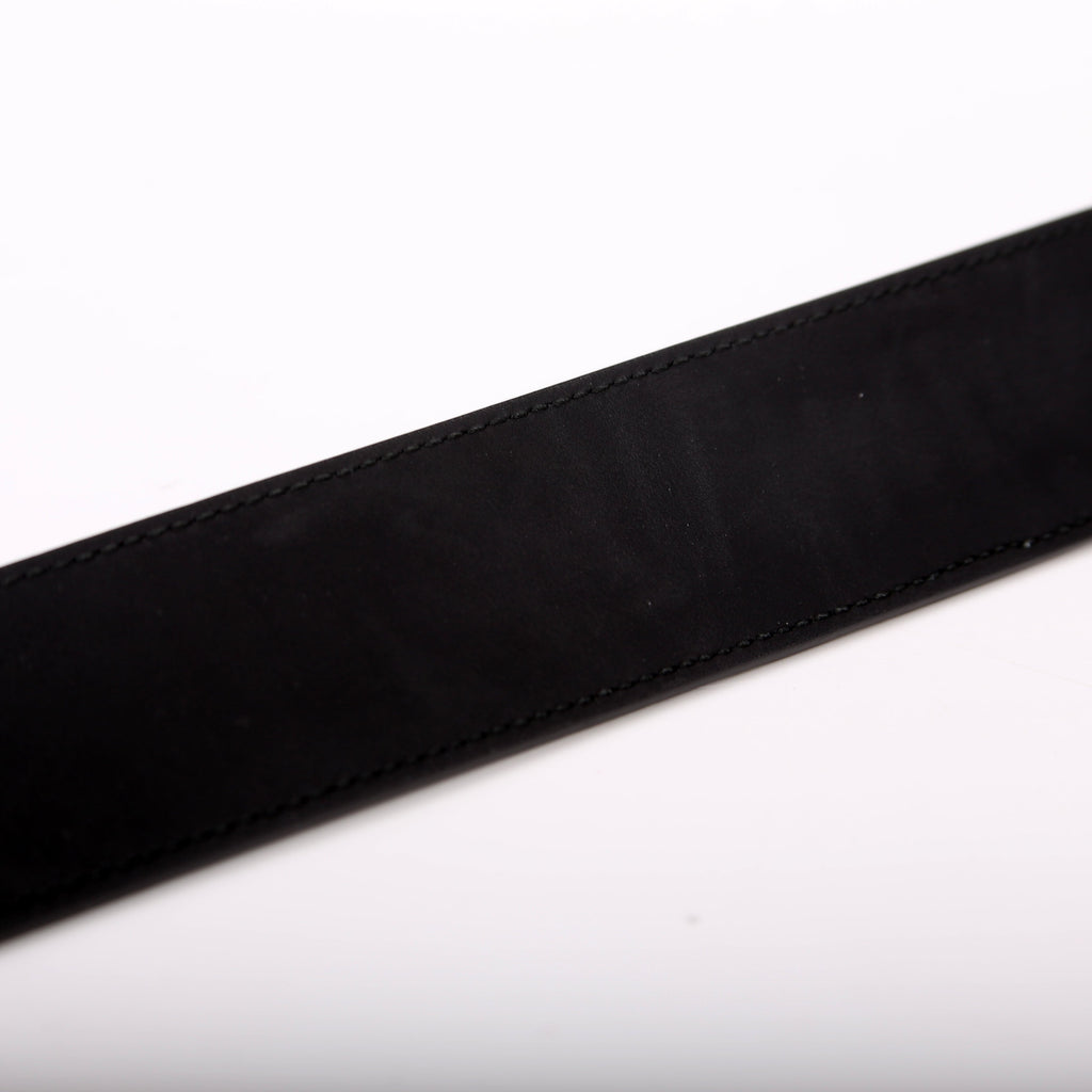 4000593 Marmont GG Leather Belt Size 80/32 Black