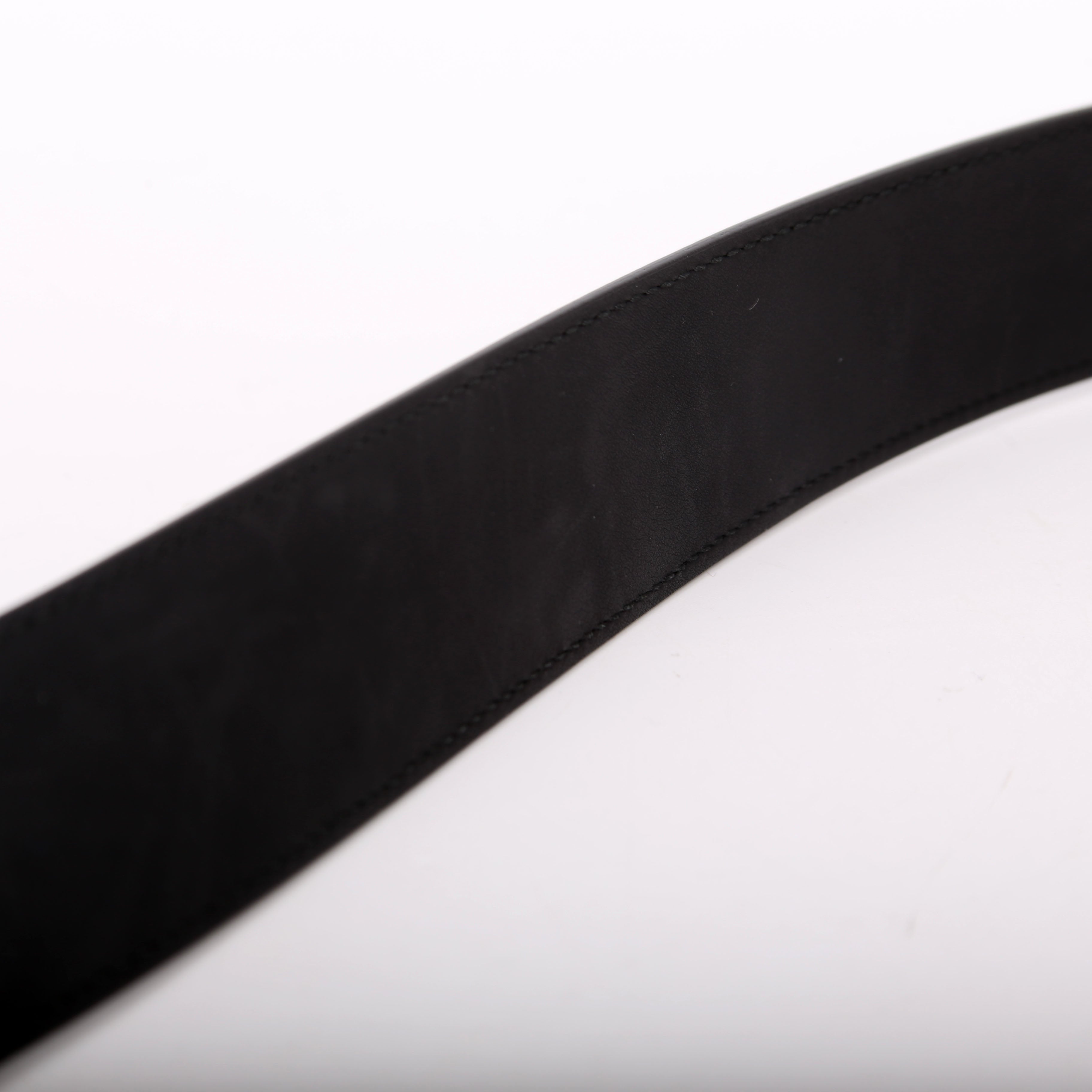 4000593 Marmont GG Leather Belt Size 80/32 Black