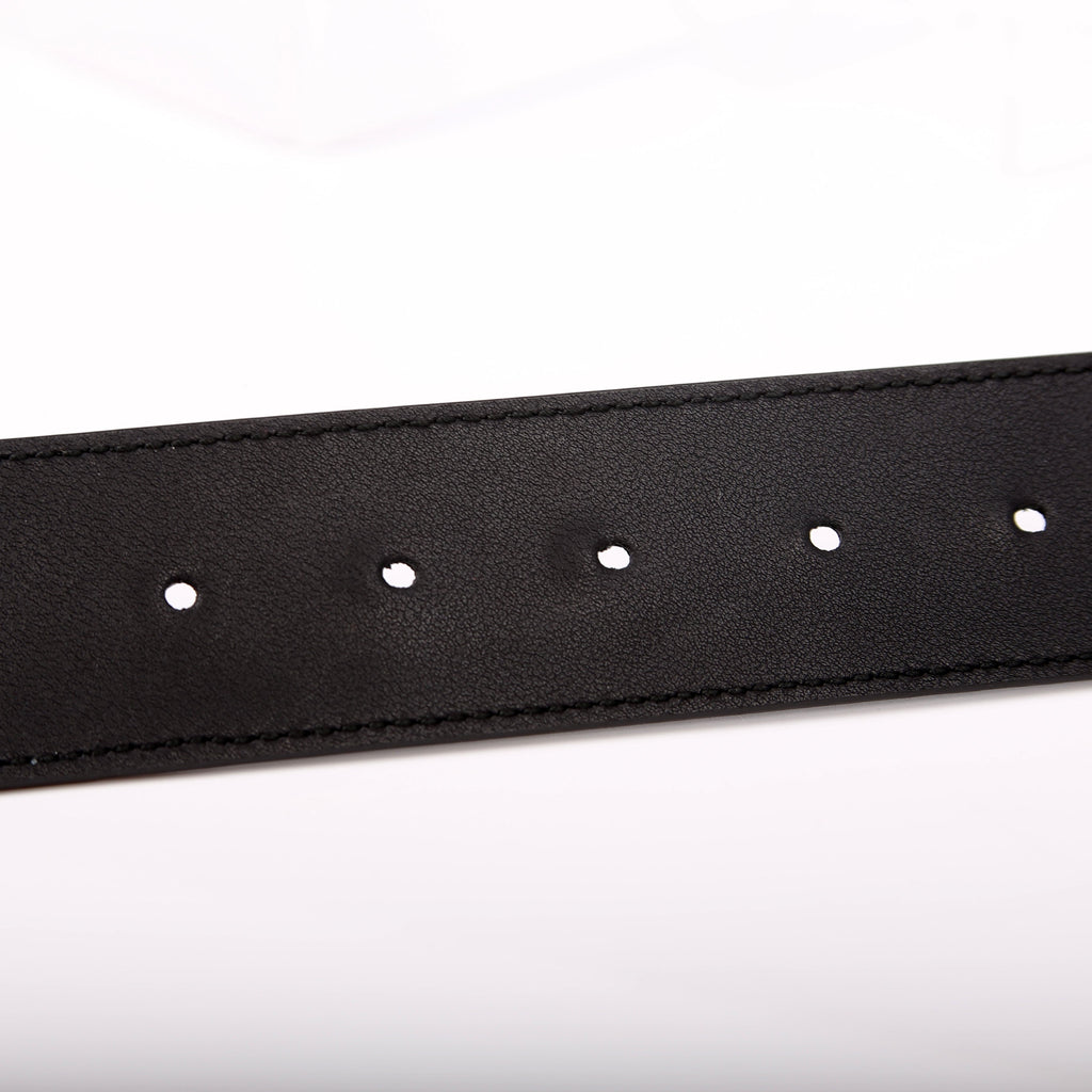 4000593 Marmont GG Leather Belt Size 80/32 Black
