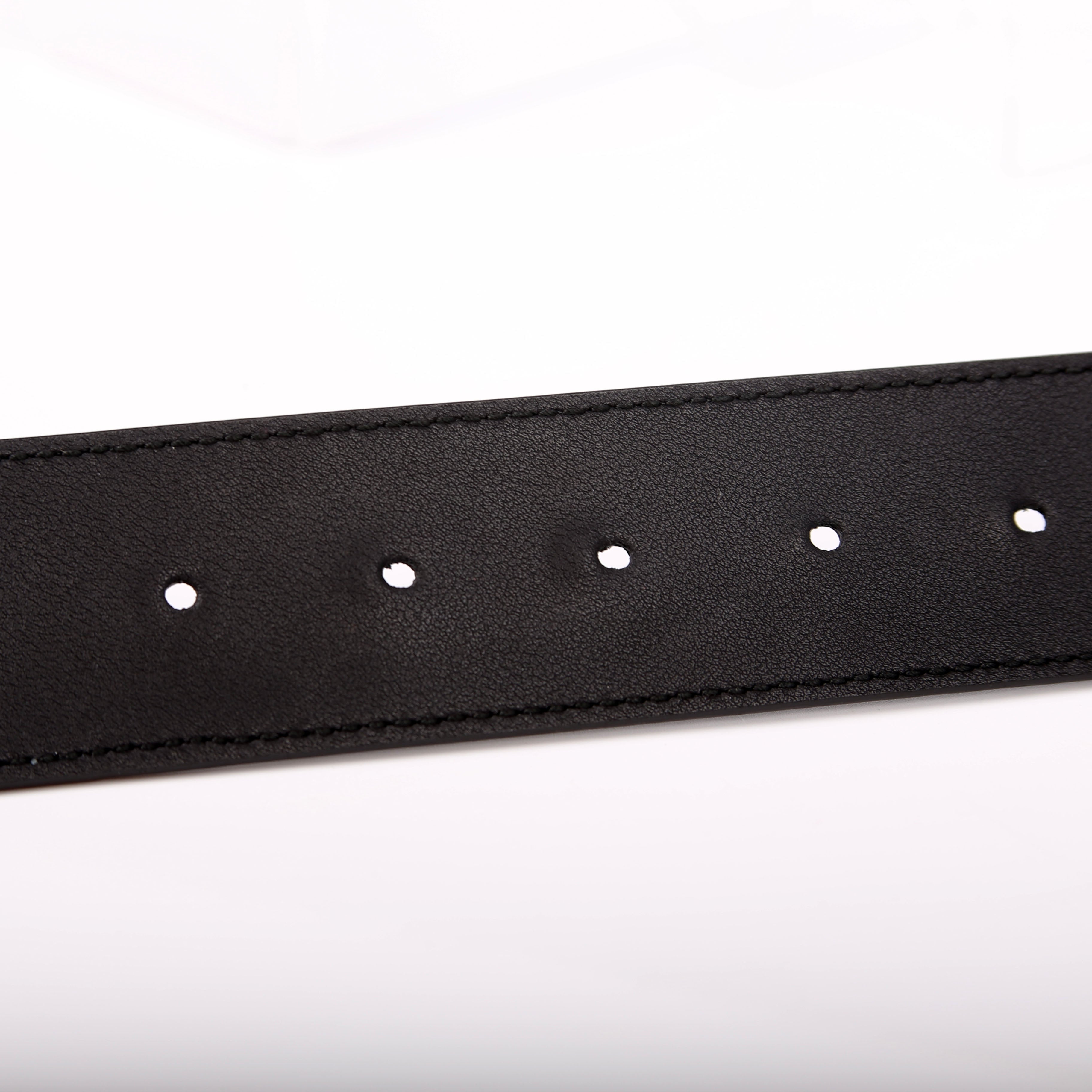 4000593 Marmont GG Leather Belt Size 80/32 Black