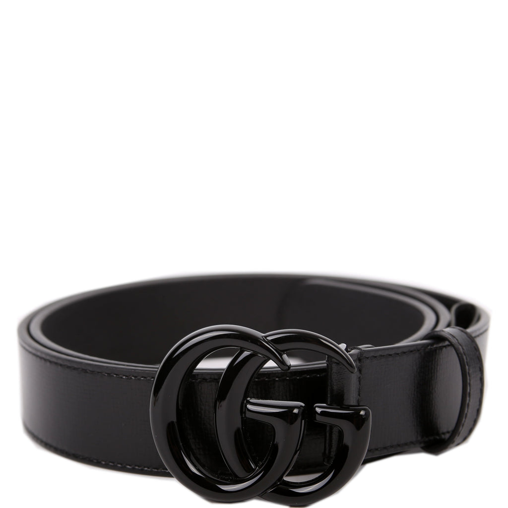 414516 GG Marmont Belt Size 90/36 Black