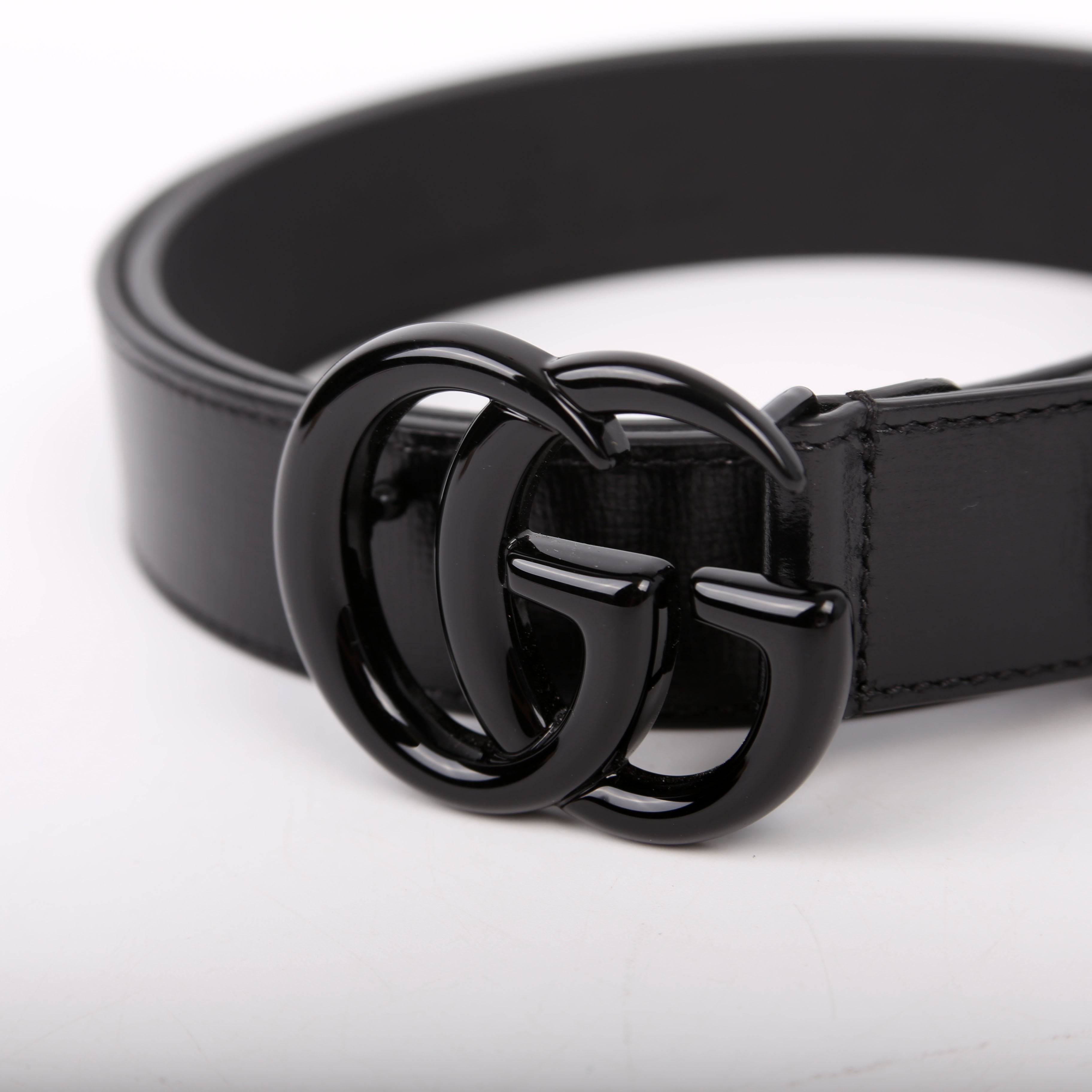 414516 GG Marmont Belt Size 90/36 Black