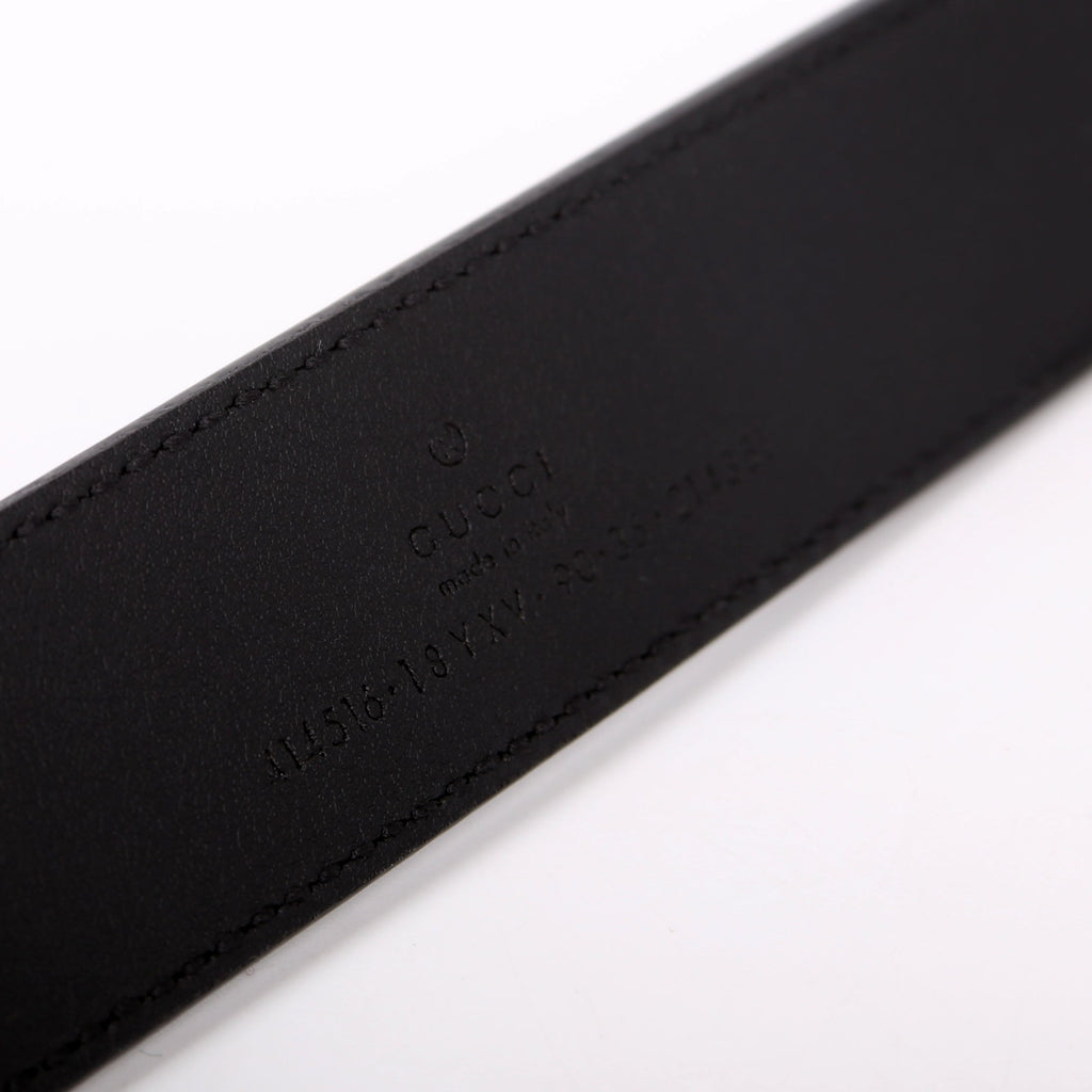 414516 GG Marmont Belt Size 90/36 Black