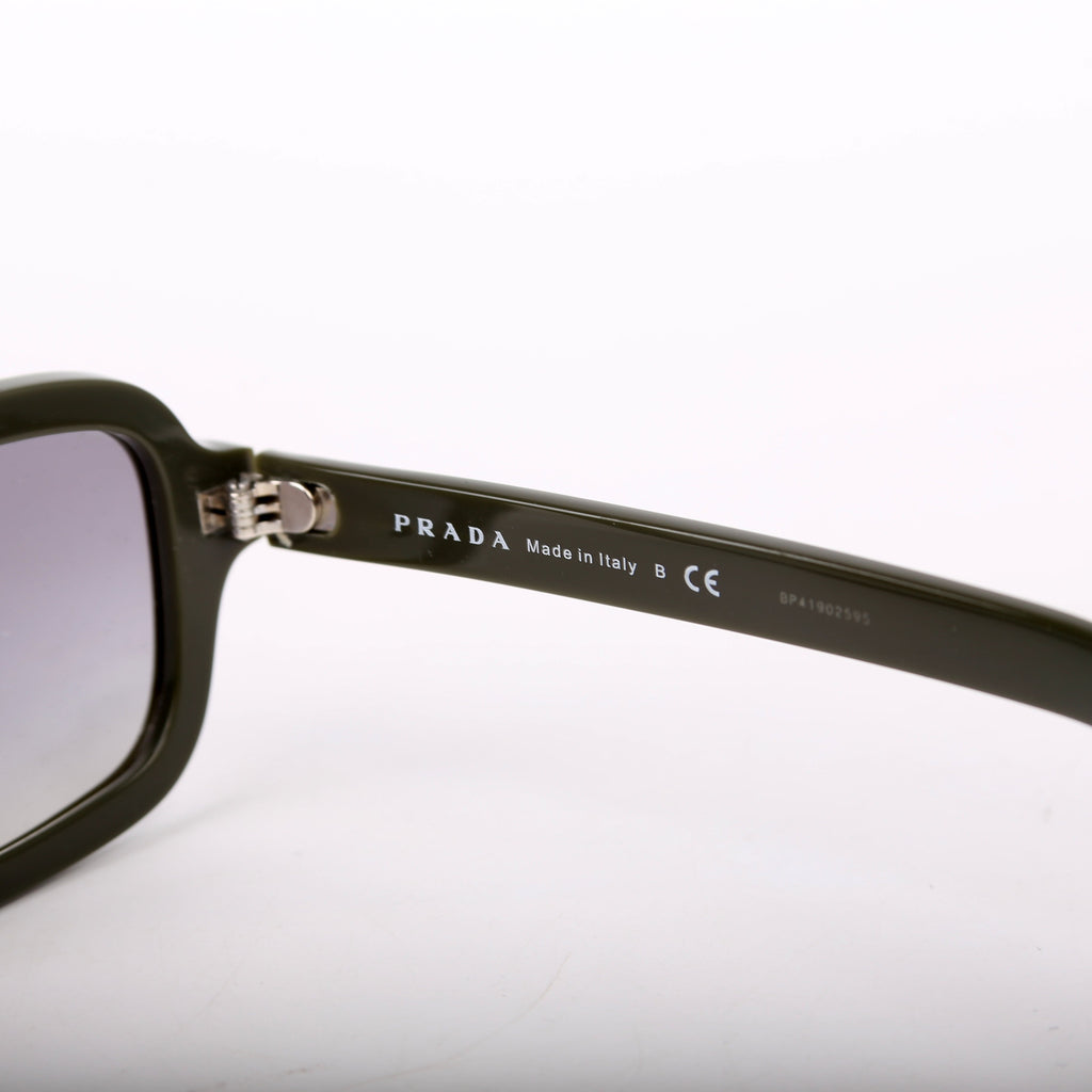 SPR11X Rectangle Sunglasses Green