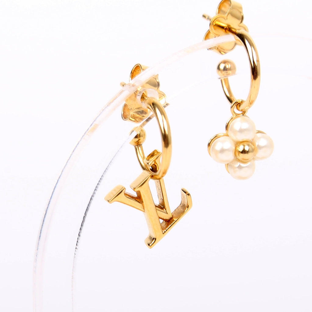 Floragram 3-Piece Hoop Earrings Gold