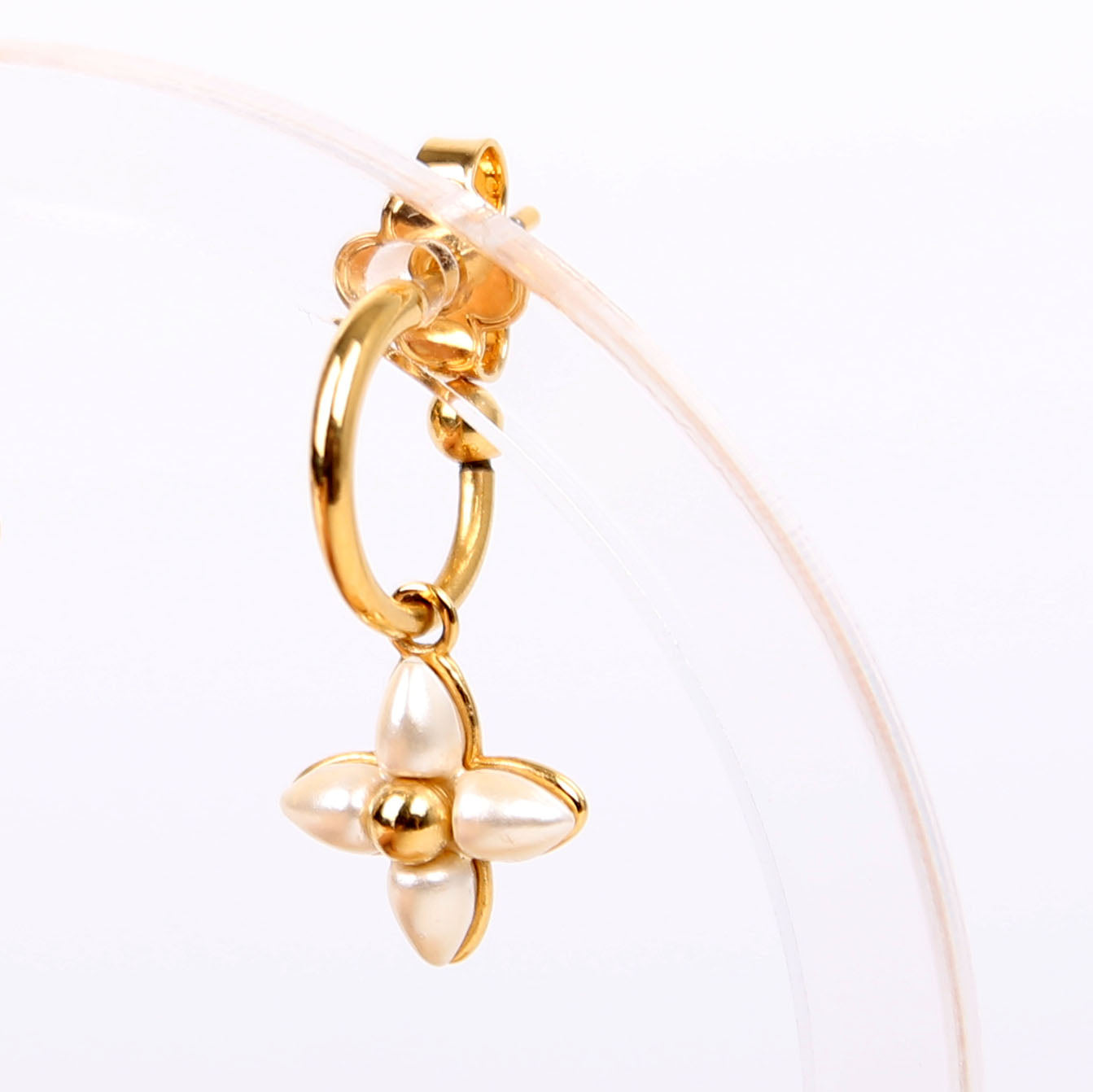 Floragram 3-Piece Hoop Earrings Gold