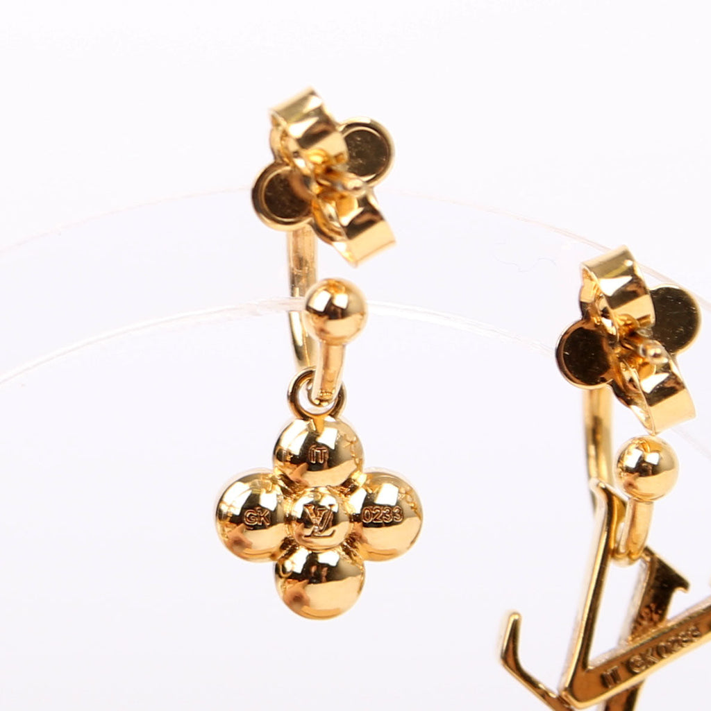 Floragram 3-Piece Hoop Earrings Gold