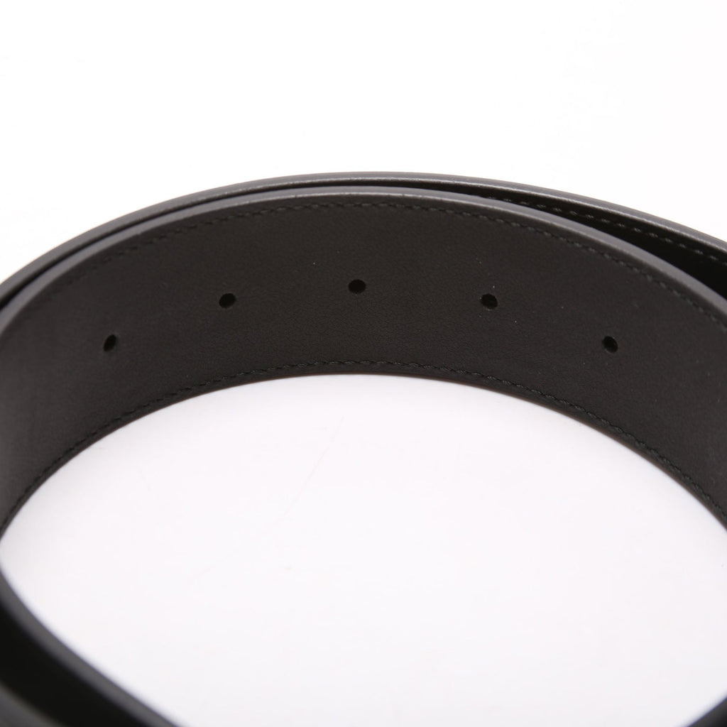400593 Marmont GG Leather Belt Size 75/30 Black