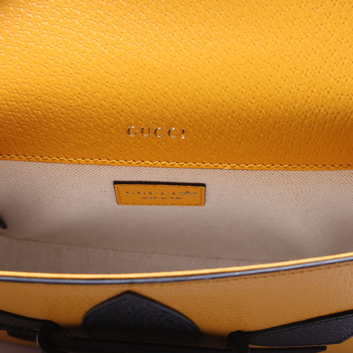 Gucci 658574 Gucci Adidas 1955 Horsebit Mini Bag Yellow