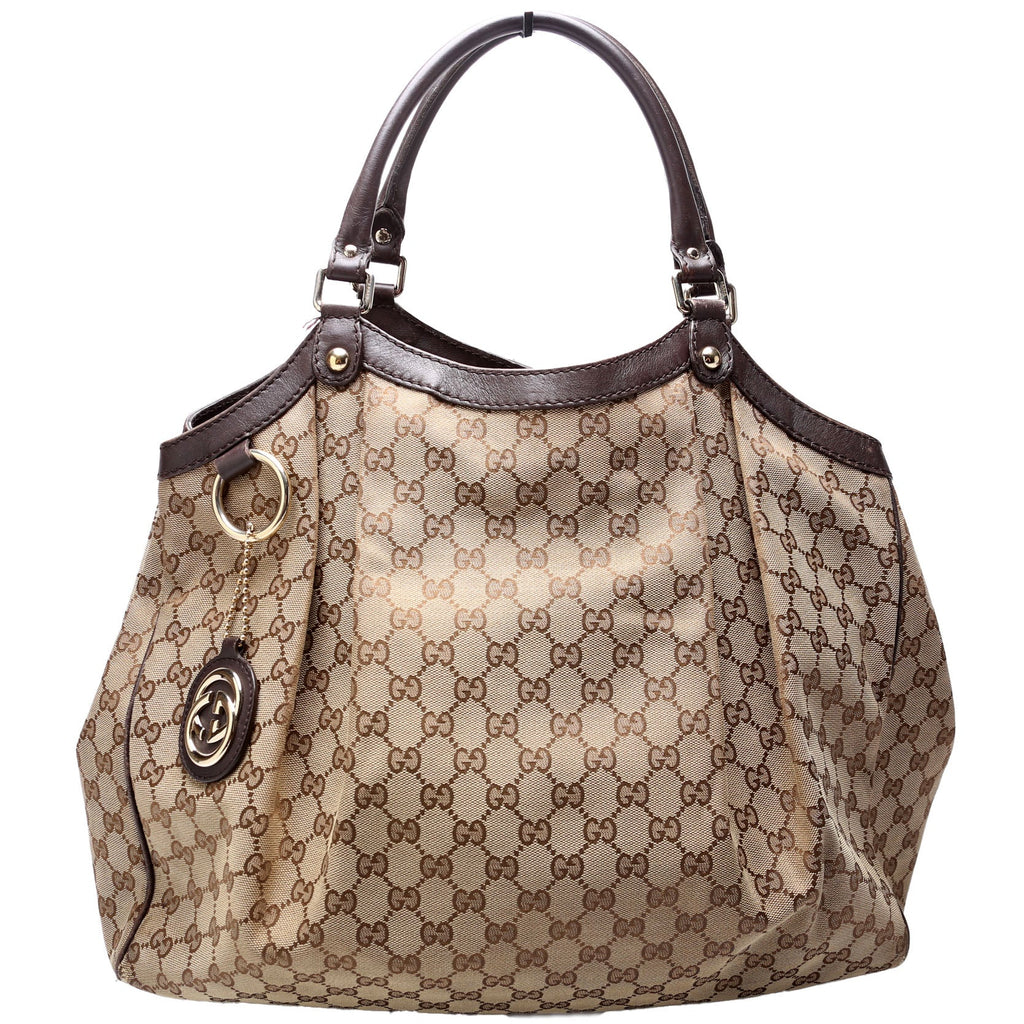 211943 Sukey GG Canvas Large Brown