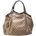 211943 Sukey GG Canvas Large Brown