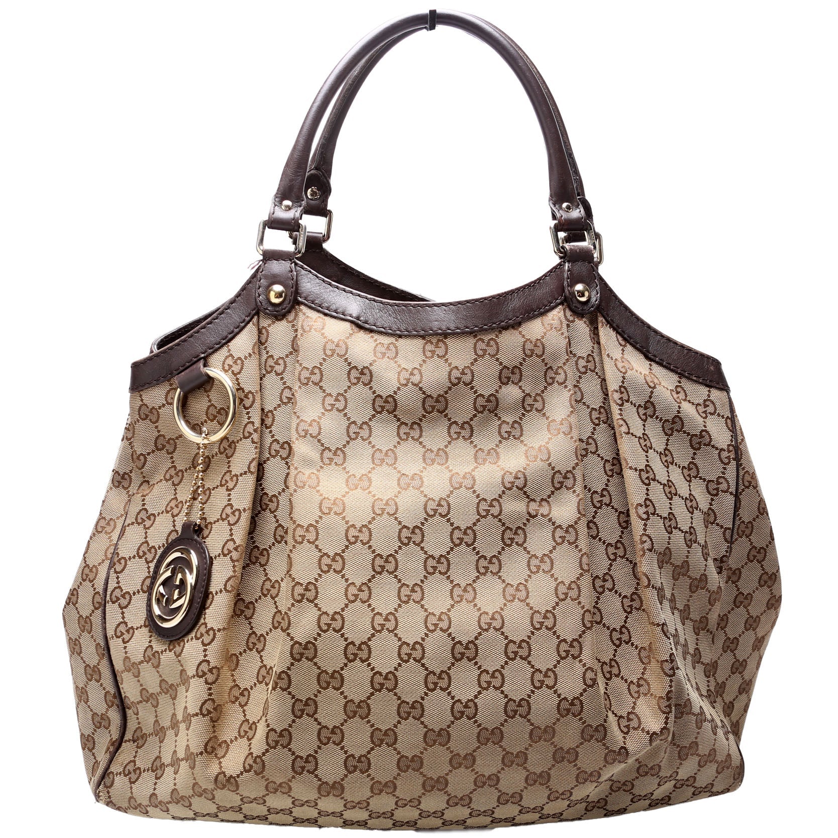 211943 Sukey GG Canvas Large Brown