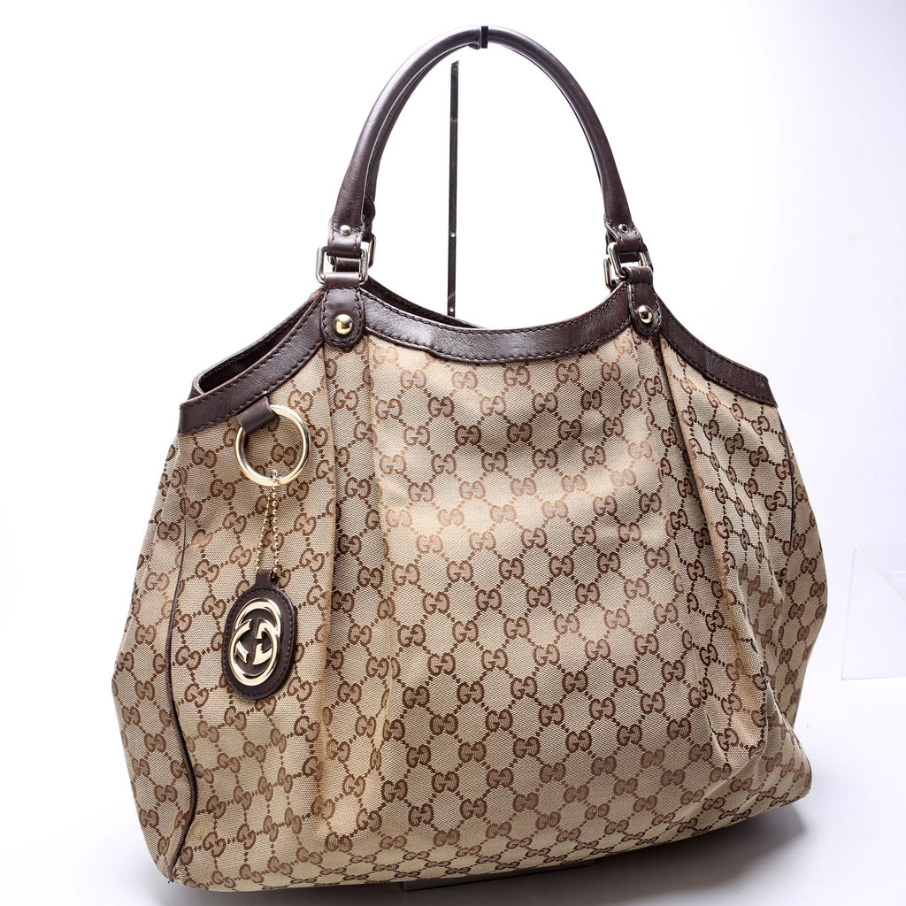 211943 Sukey GG Canvas Large Brown