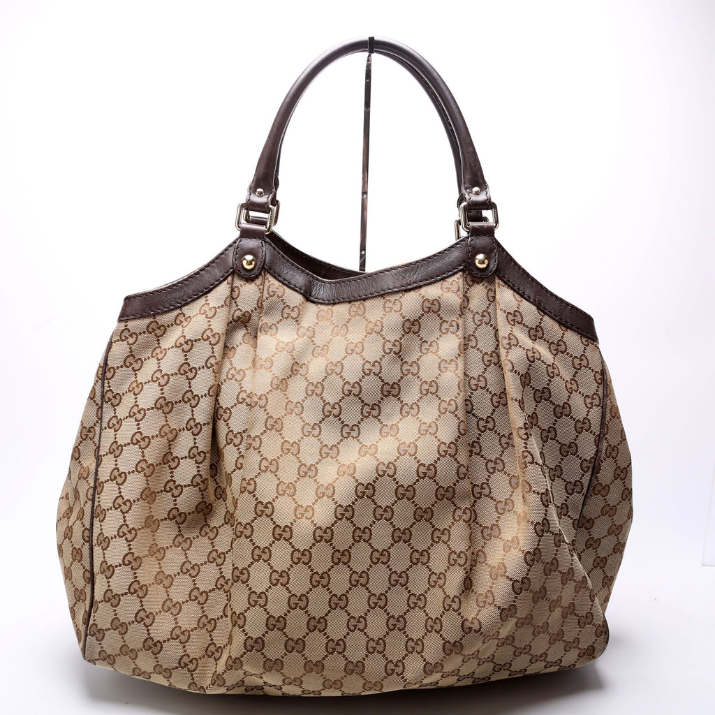 211943 Sukey GG Canvas Large Brown