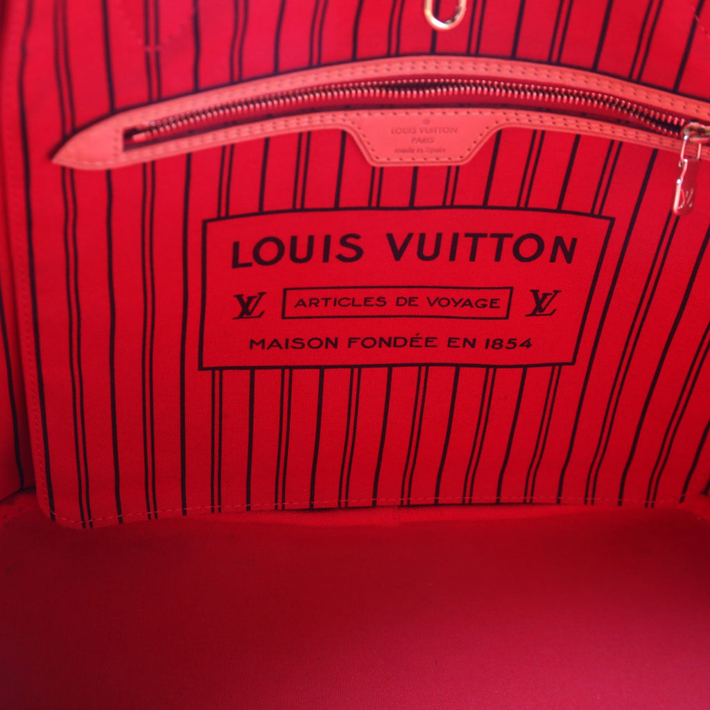 Neverfull MM Monogram Red