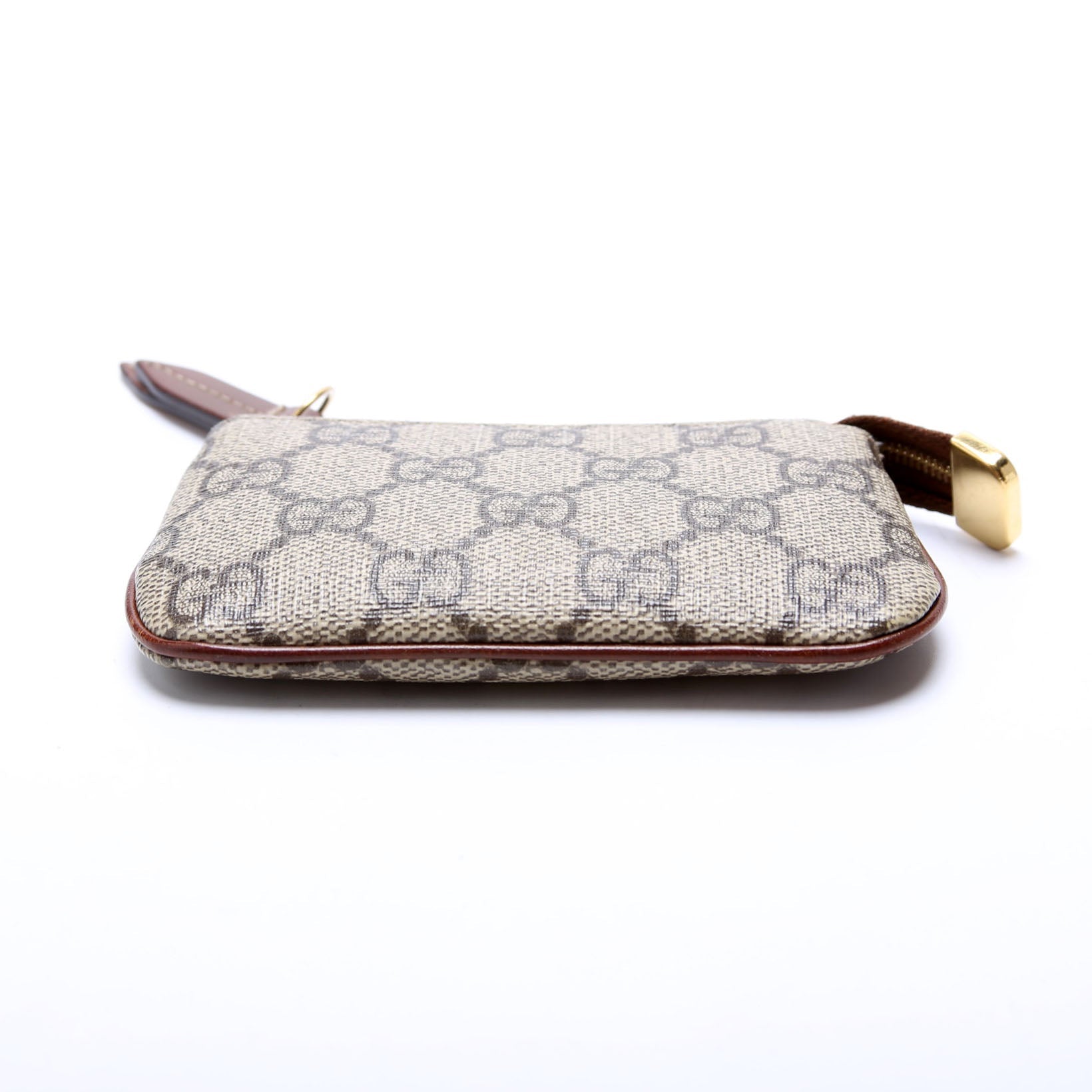 447964 GG Supreme Key Case Brown