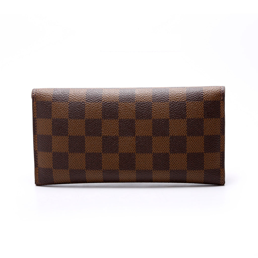 Josephine Wallet Damier Ebene Red