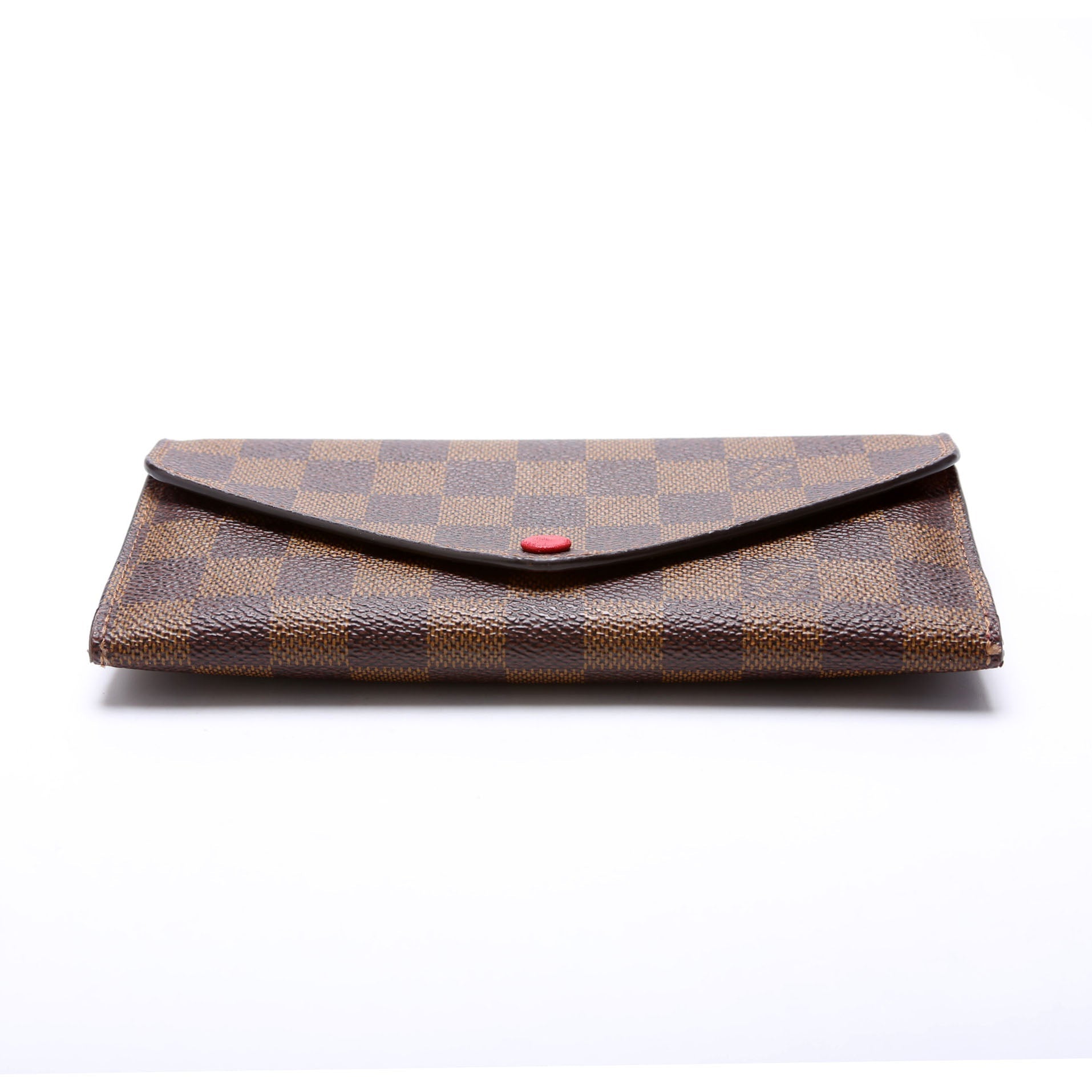 Josephine Wallet Damier Ebene Red