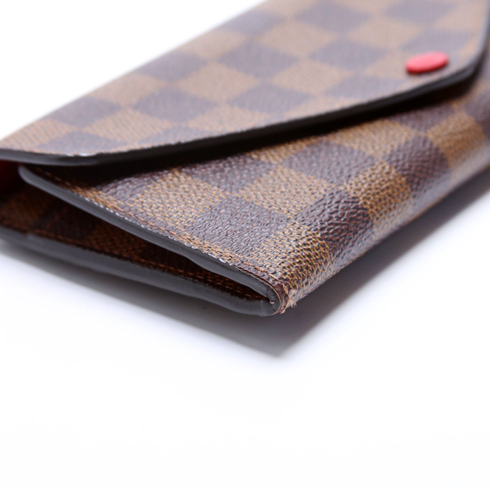 Josephine Wallet Damier Ebene Red