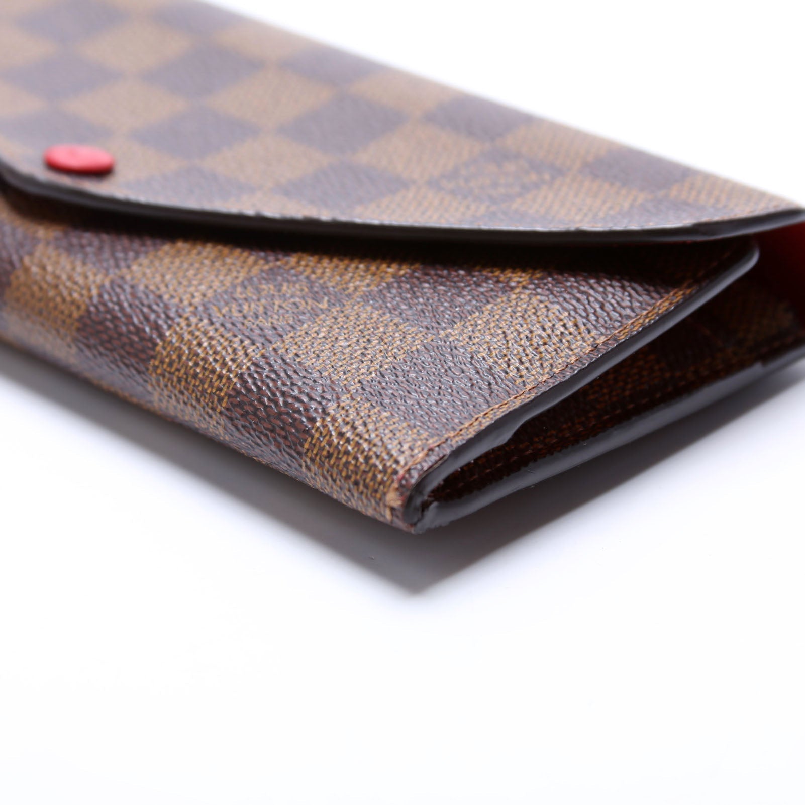 Josephine Wallet Damier Ebene Red