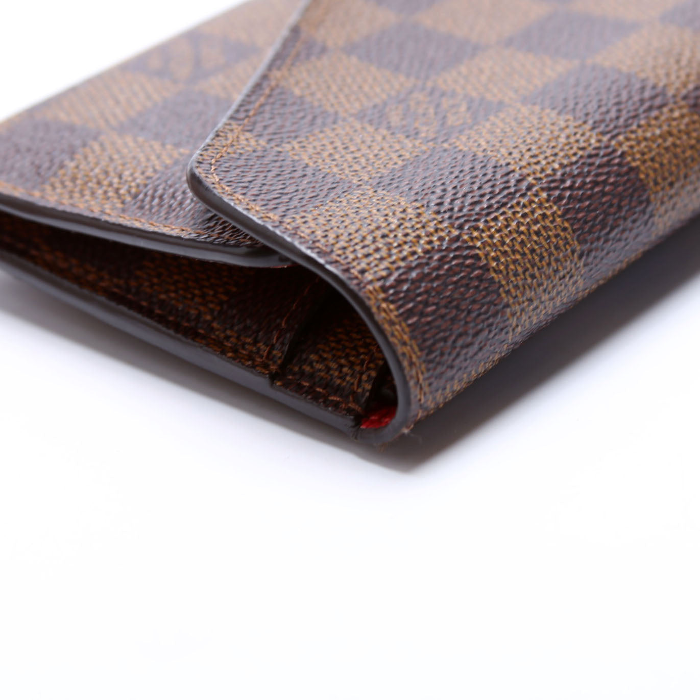 Josephine Wallet Damier Ebene Red