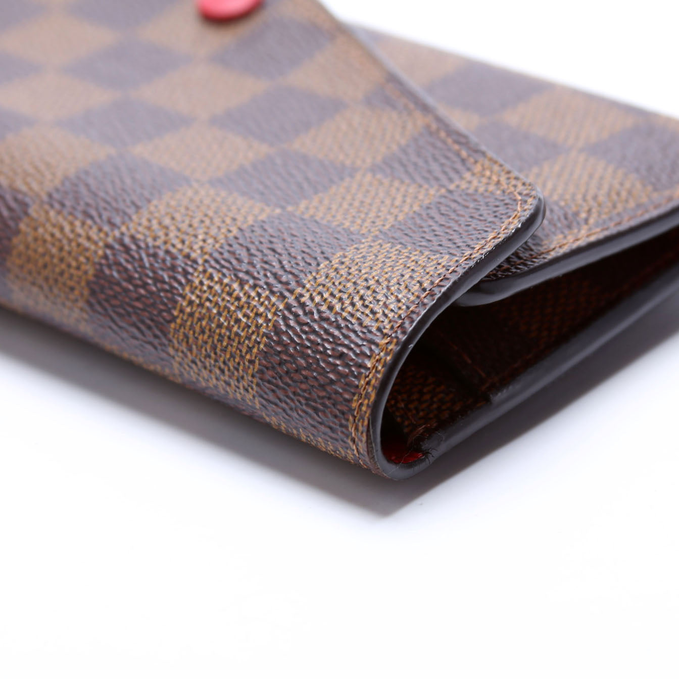 Josephine Wallet Damier Ebene Red