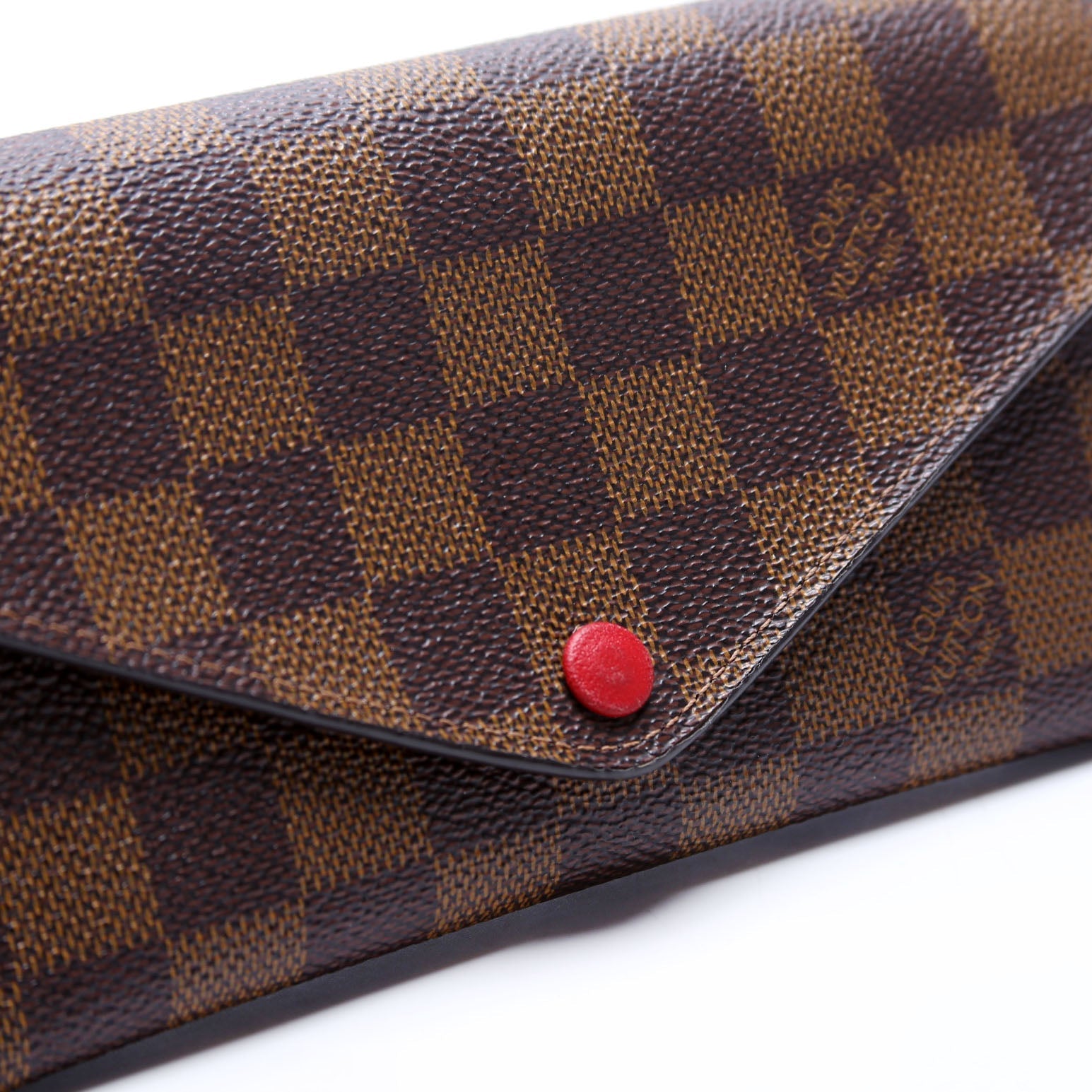 Josephine Wallet Damier Ebene Red