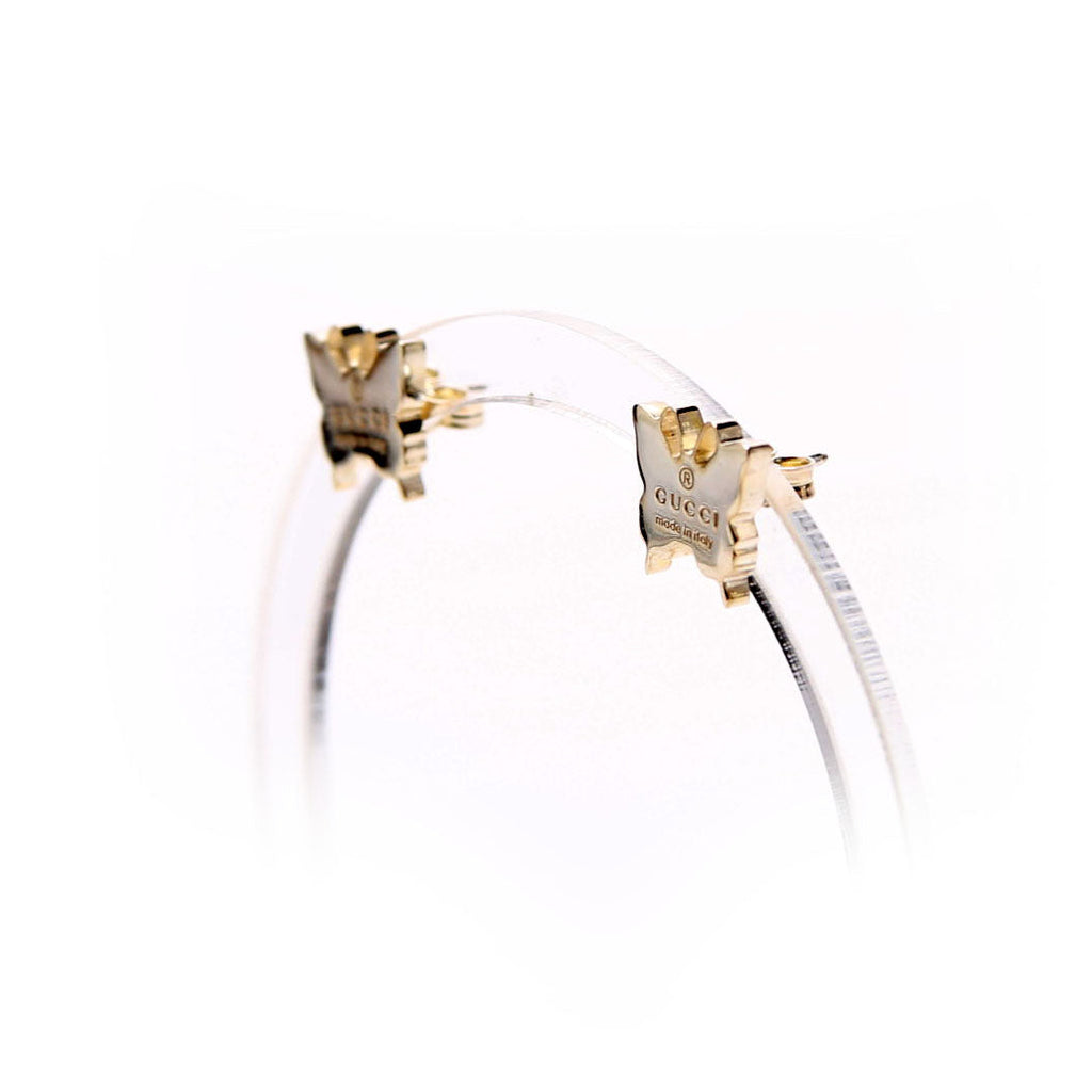Butterfly Trademark Stud Earrings 925