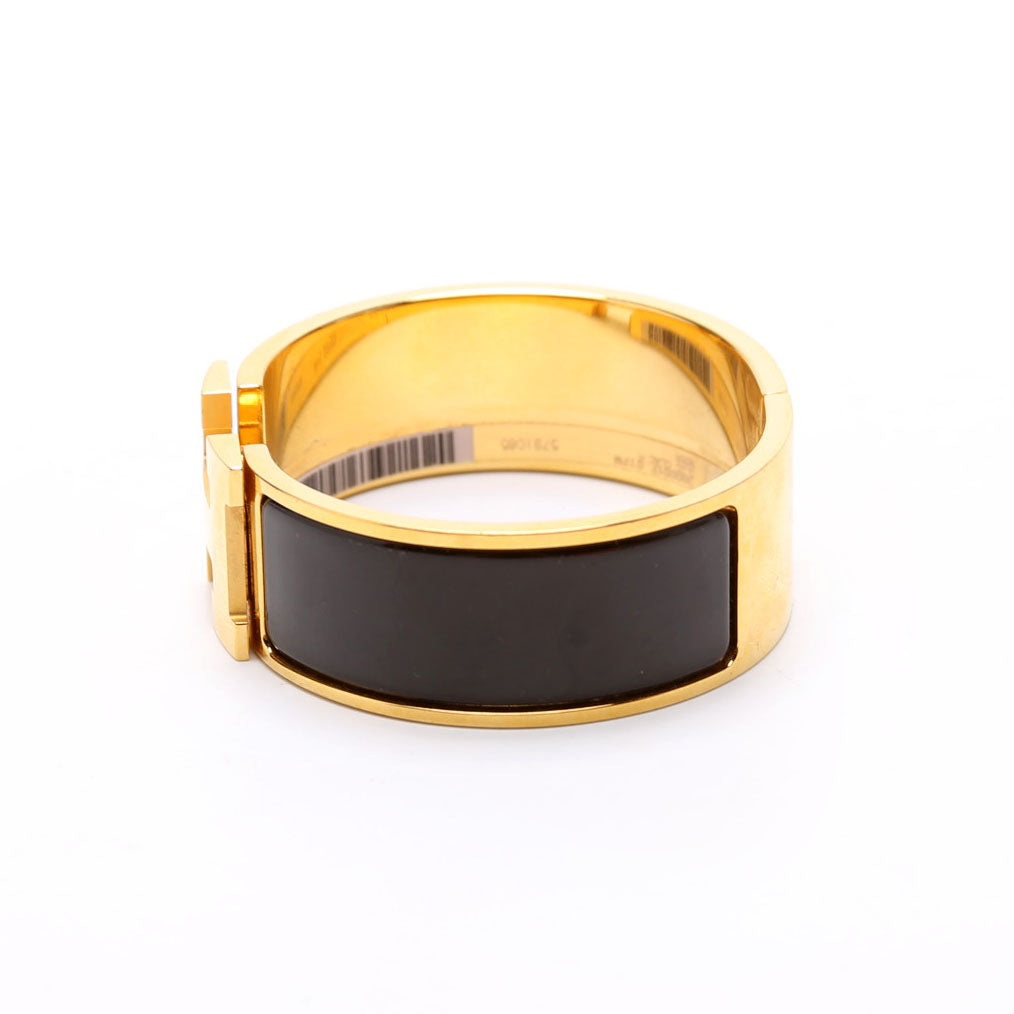 Clic Clac Wide PM Bracelet Gold/Black