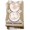 Monogram Marbles Bandeau Silk Scarf Green/Beige