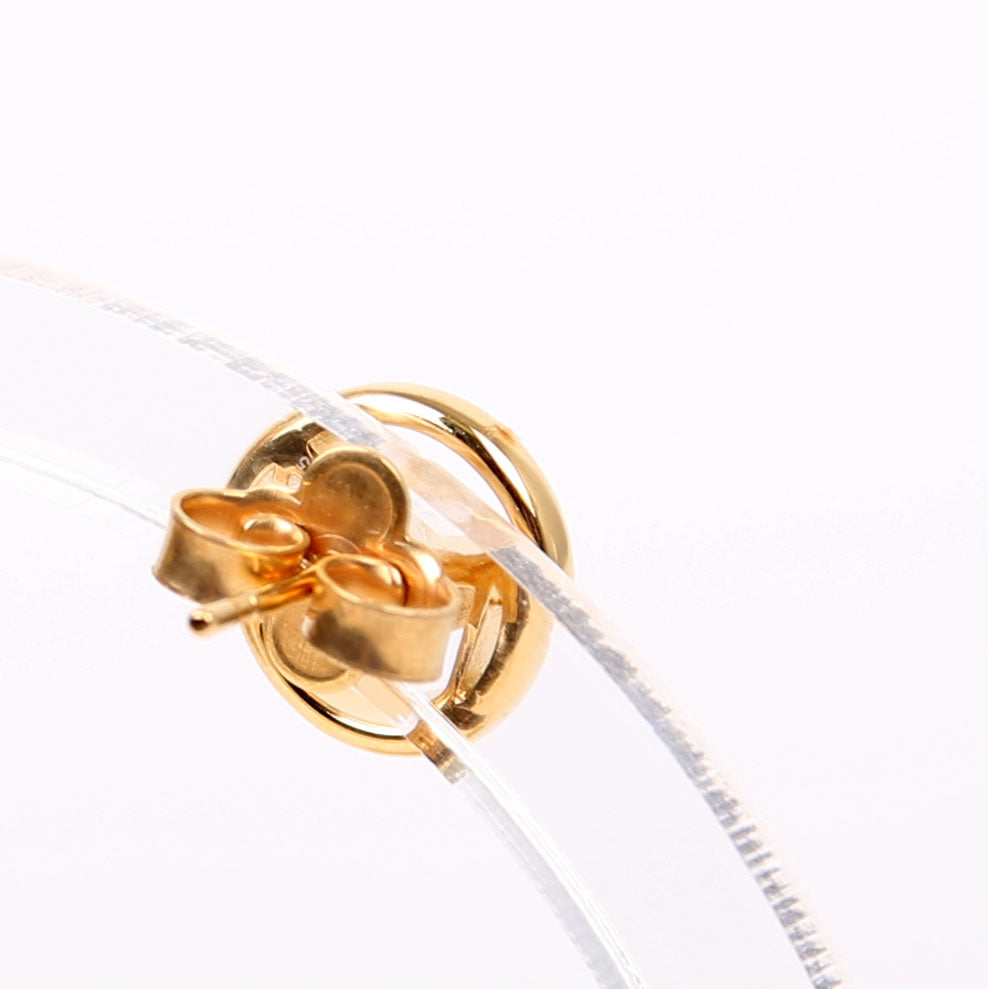 Crazy In Lock Earrings Gold
