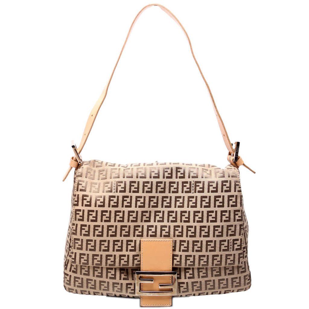 Fendi 8BR001 Zucca Mamma Baguette