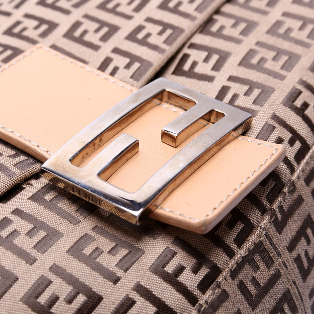 Fendi 8BR001 Zucca Mamma Baguette