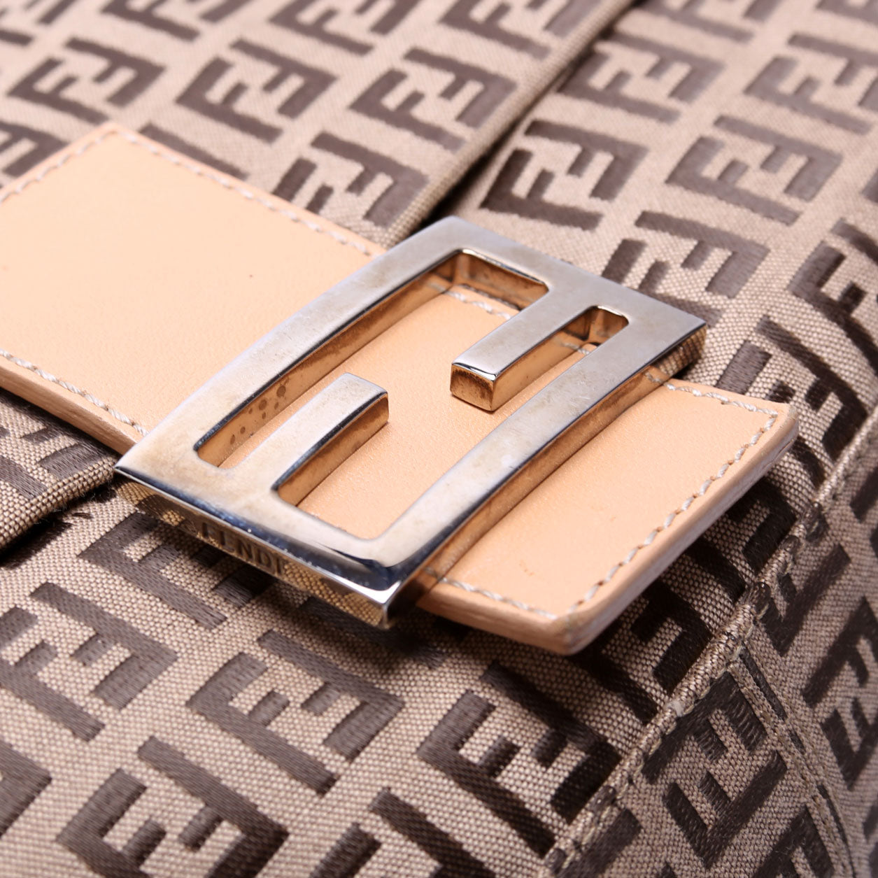 Fendi 8BR001 Zucca Mamma Baguette