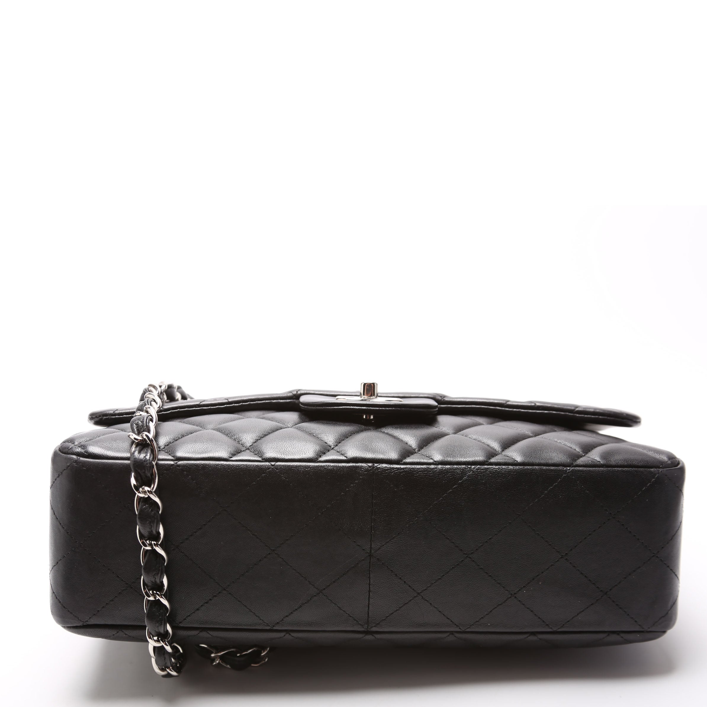 Classic Flap Jumbo Lambskin 14-16M Black