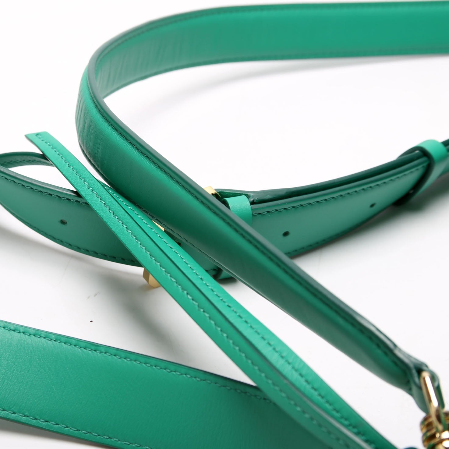 Mode Travia Medium Spanish Leather Shoulder Bag Green